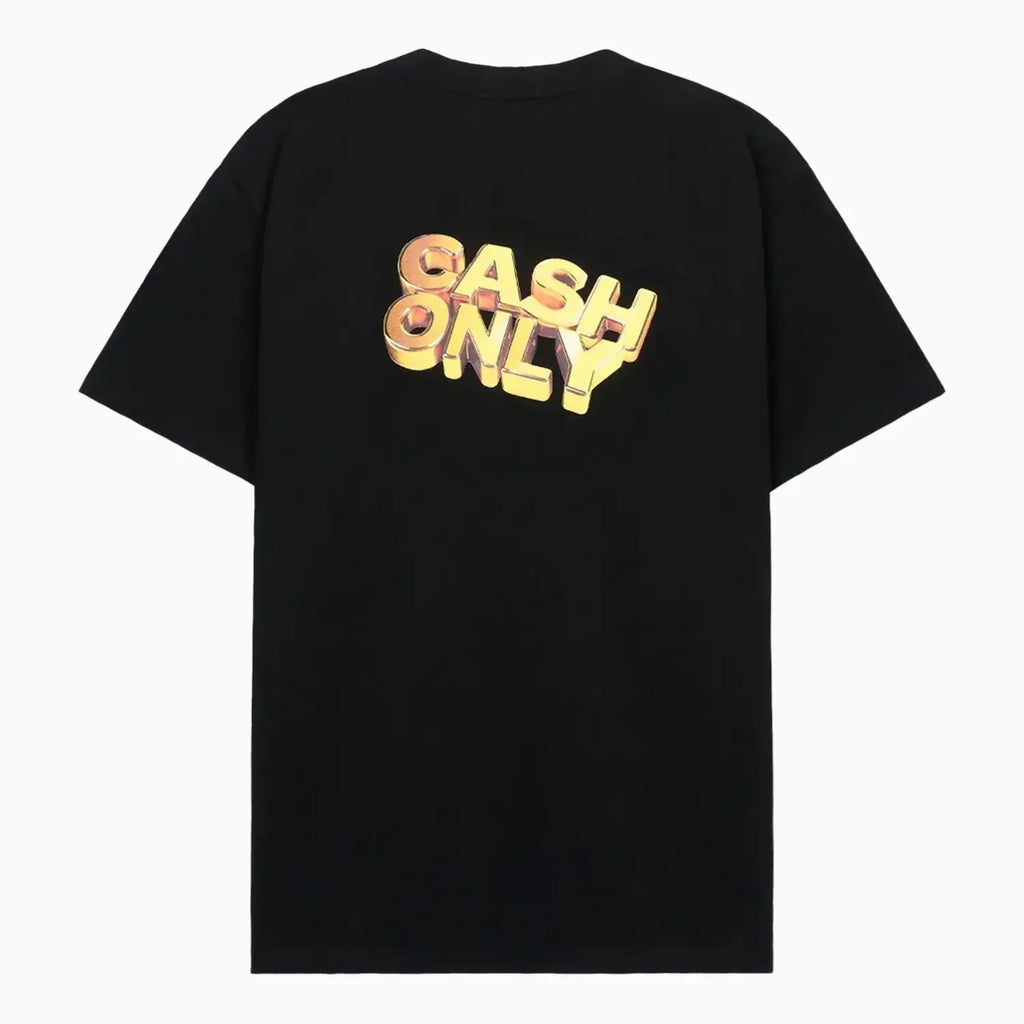 Camiseta oversize Colin negra para hombre Pago solo en efectivo