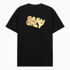 Camiseta oversize Colin negra para hombre Pago solo en efectivo
