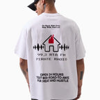 Camiseta de Radio Colin White para Hombre
