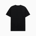 T-shirt homme Liam noir à logo craquelé