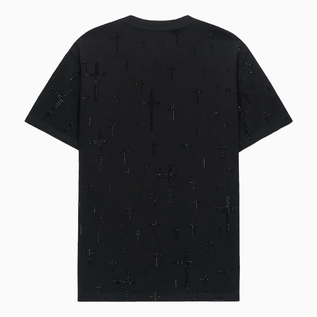 T-shirt Liam noir en cristal RTA pour homme