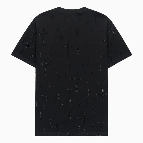 Camiseta RTA Liam negra de cristal para hombre
