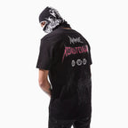 Camiseta de hombre Liam Black Cyber Metal