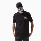 Camiseta de hombre Liam Black Cyber Metal