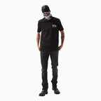 Camiseta de hombre Liam Black Cyber Metal