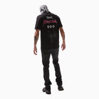 Camiseta de hombre Liam Black Cyber Metal