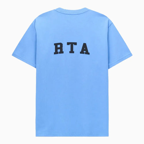 Camiseta Liam azul universitario para hombre
