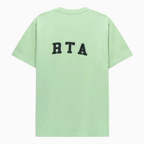 Camiseta colegial verde Liam para hombre