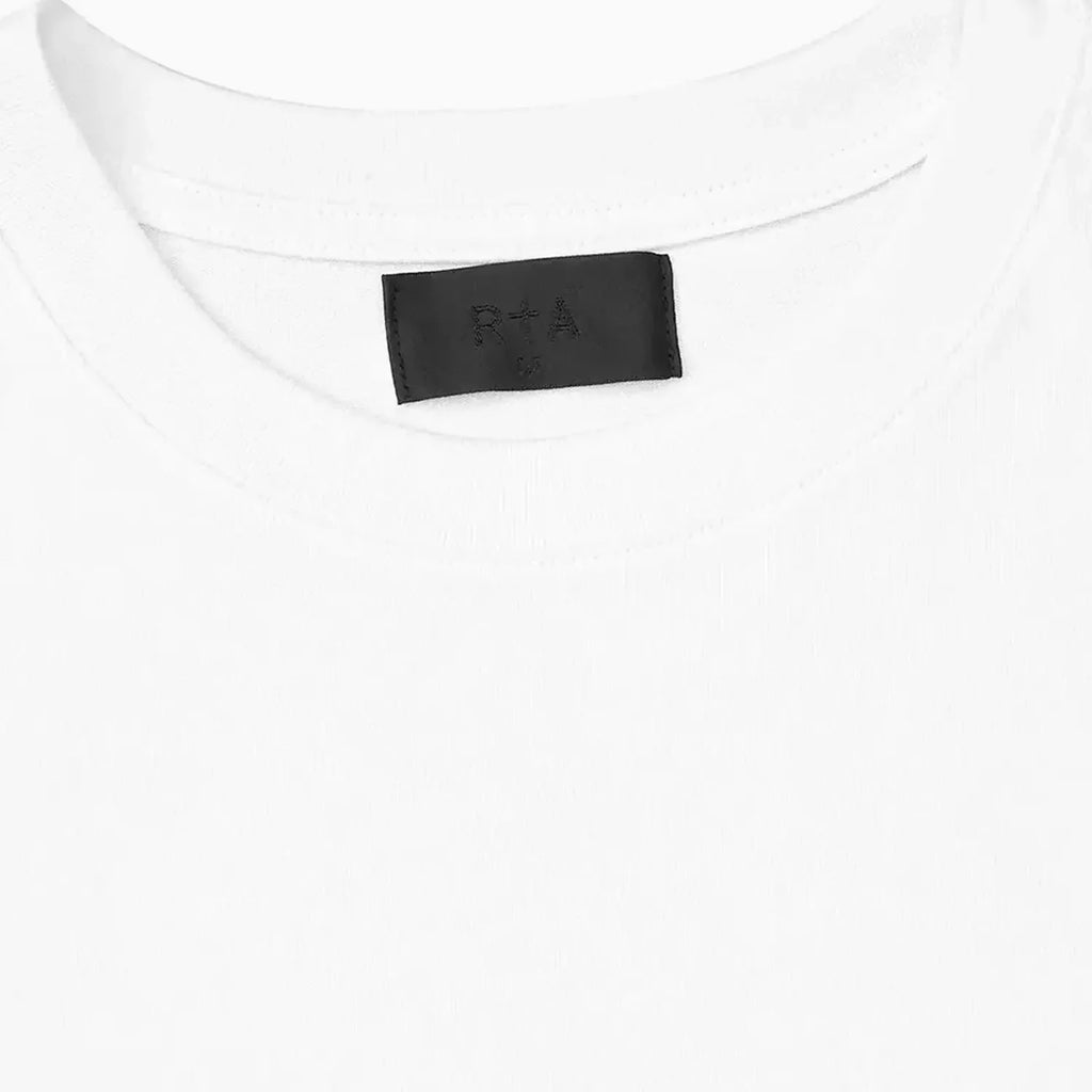 T-shirt ras du cou Liam avec logo diagonal illuminé pour homme