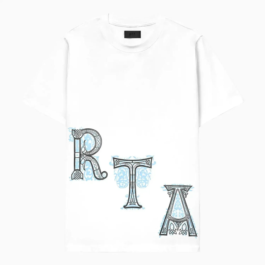 T-shirt ras du cou Liam avec logo diagonal illuminé pour homme