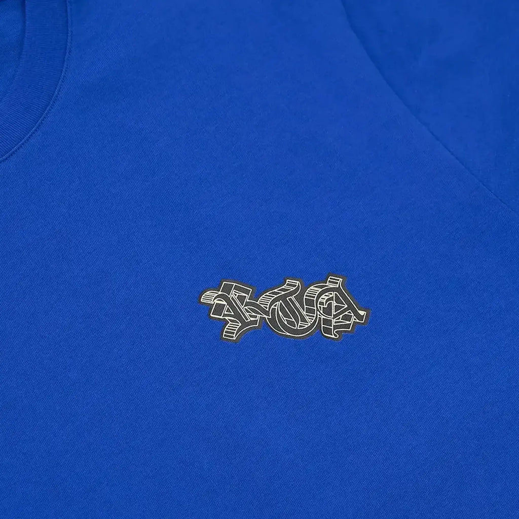 Camiseta Liam «Old English Paradise» azul marino para hombre