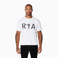 T-shirt à manches courtes noir avec logo pour homme