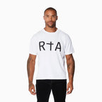 T-shirt à manches courtes noir avec logo pour homme