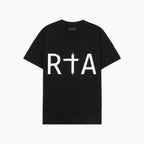 Playera Blanca de Manga Corta con Logotipo para Hombre