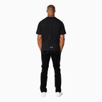 Playera Blanca de Manga Corta con Logotipo para Hombre