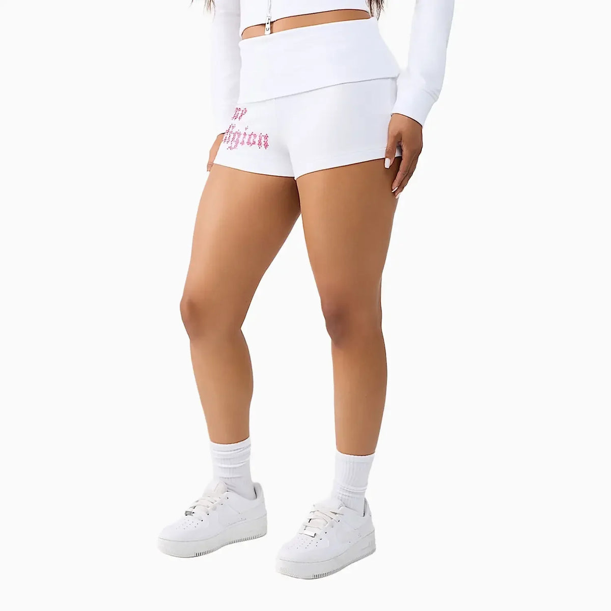 Women's Crystal Foldover Outfit