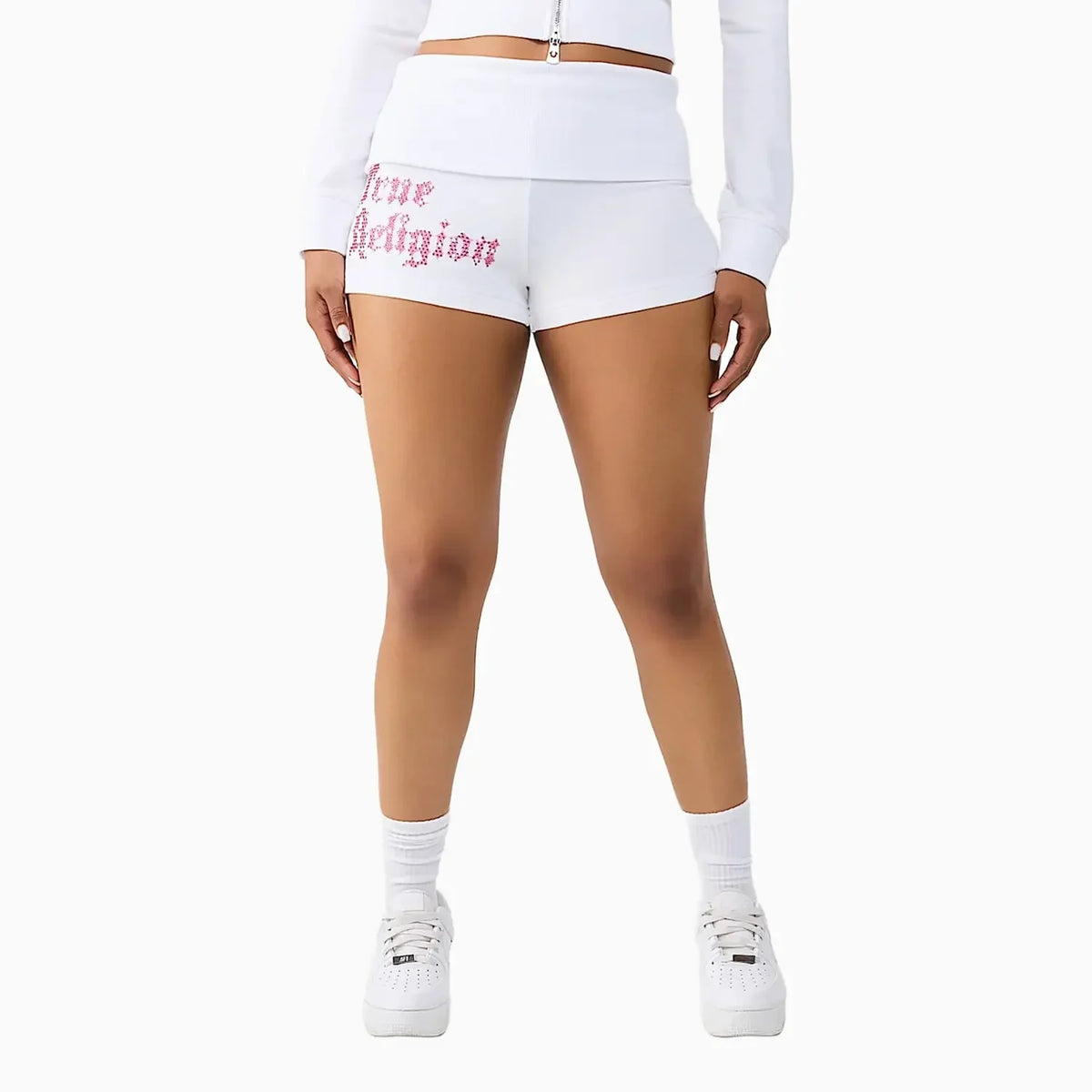 Women's Crystal Foldover Outfit