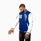 Chaqueta universitaria de lana Wings para hombre