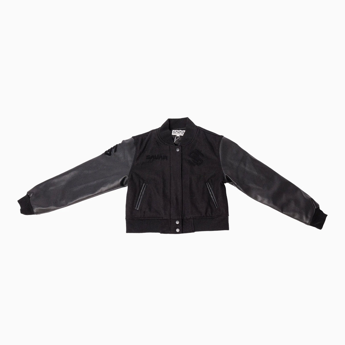 Women's Circle Wool Varsity Jacket