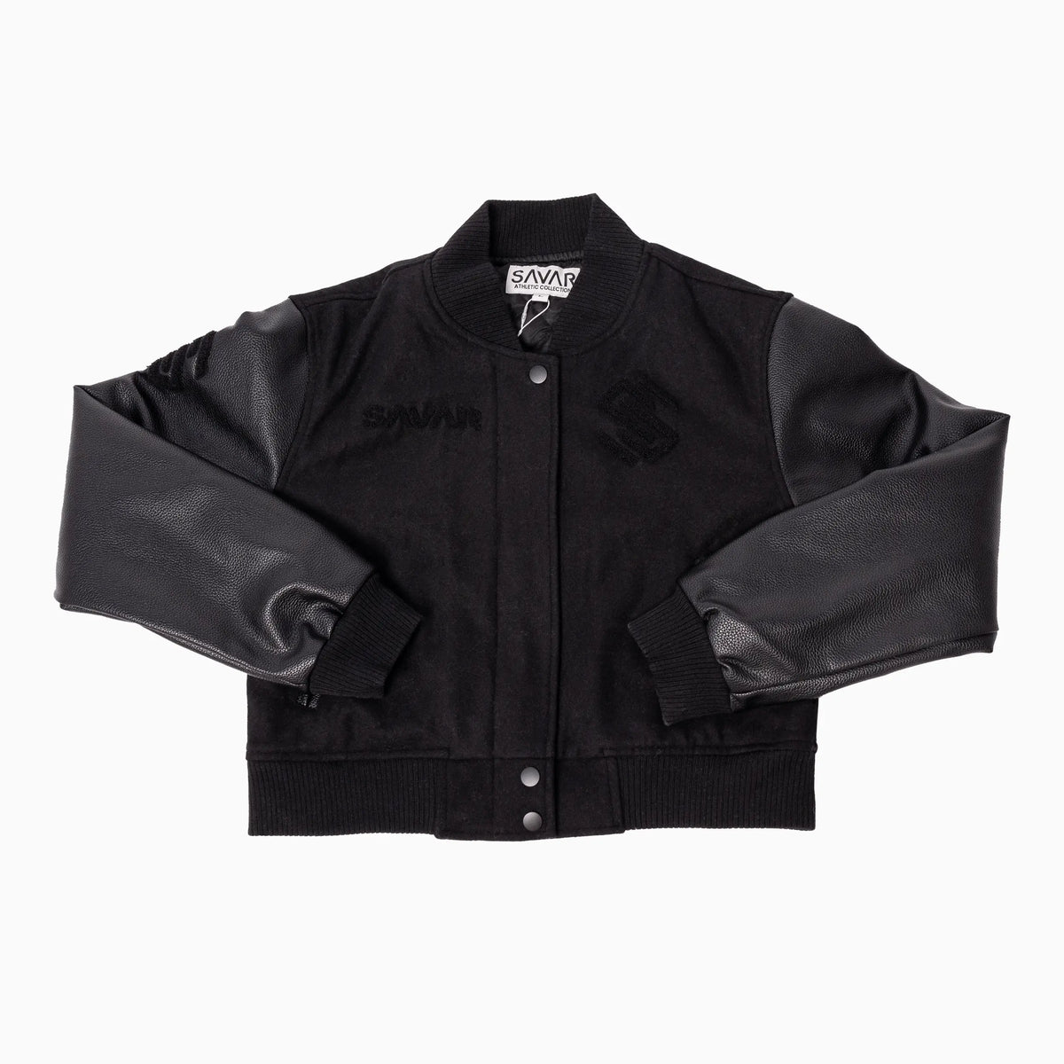 Women's Circle Wool Varsity Jacket