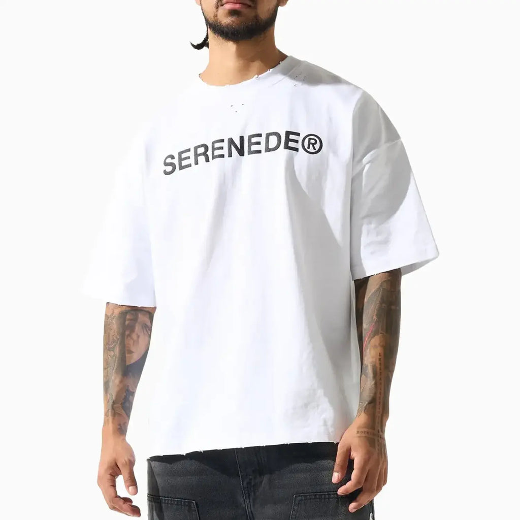T-shirt classique à manches courtes avec logo pour homme