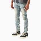 Pantalón vaquero ajustado de franquicia para hombre