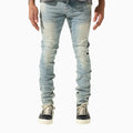 Pantalón vaquero ajustado de franquicia para hombre