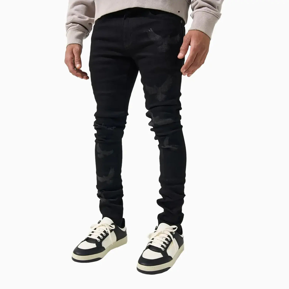 Men's Peace Black Jean Pant