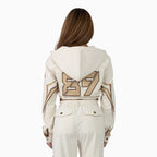 Ensemble de survêtement court avoine pour femme