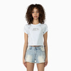 Women's Rhinestone Detail T-Shirt and Shorts Outfit