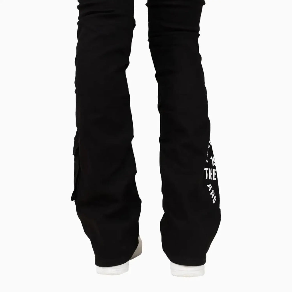 Pantalon imprimé taille haute pour femme
