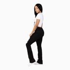 Pantalon imprimé taille haute pour femme