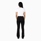 Pantalon imprimé taille haute pour femme