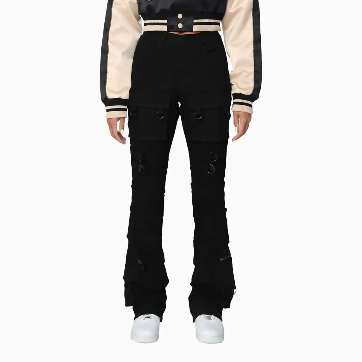 Women's High Rise Stacked Side Pinching Pant