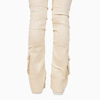 Pantalón apilable utilitario de tiro alto para mujer