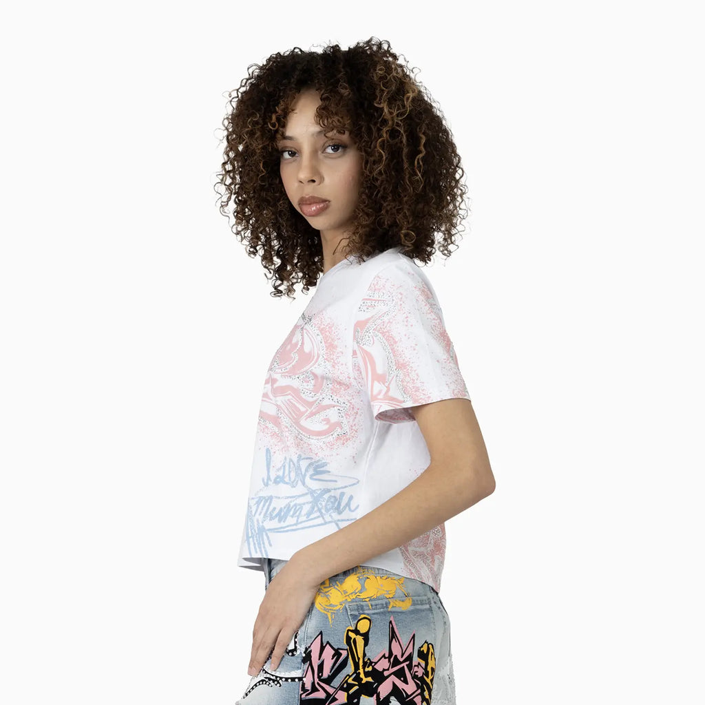 T-shirt graphique classique femme
