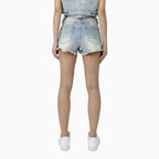 Women's Rhinestone Detail T-Shirt and Shorts Outfit