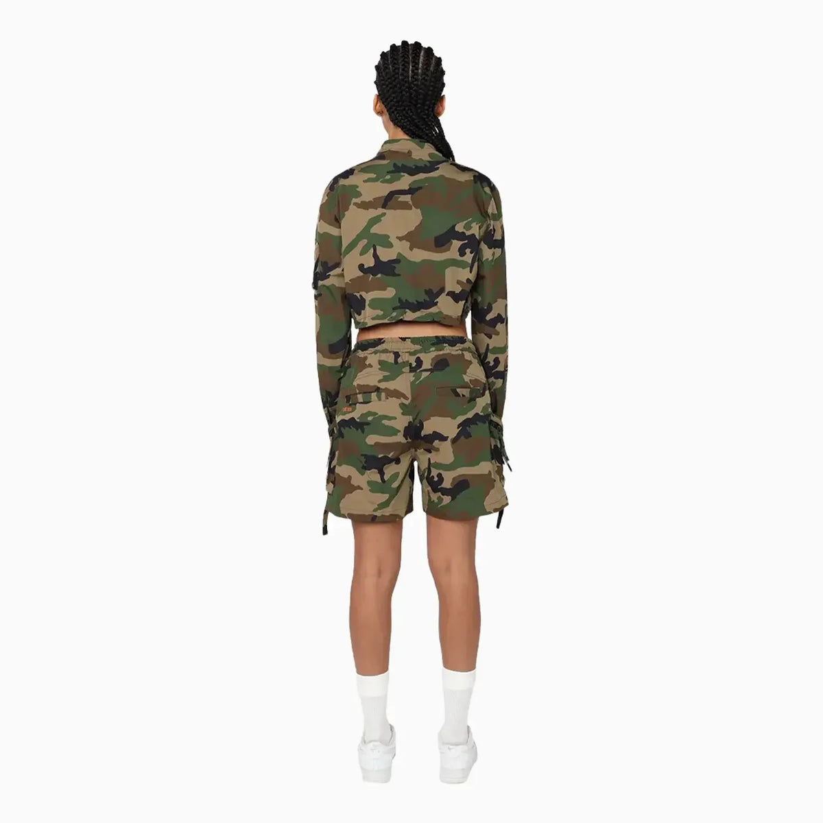 Women's Utility Nylon Printed Outfit