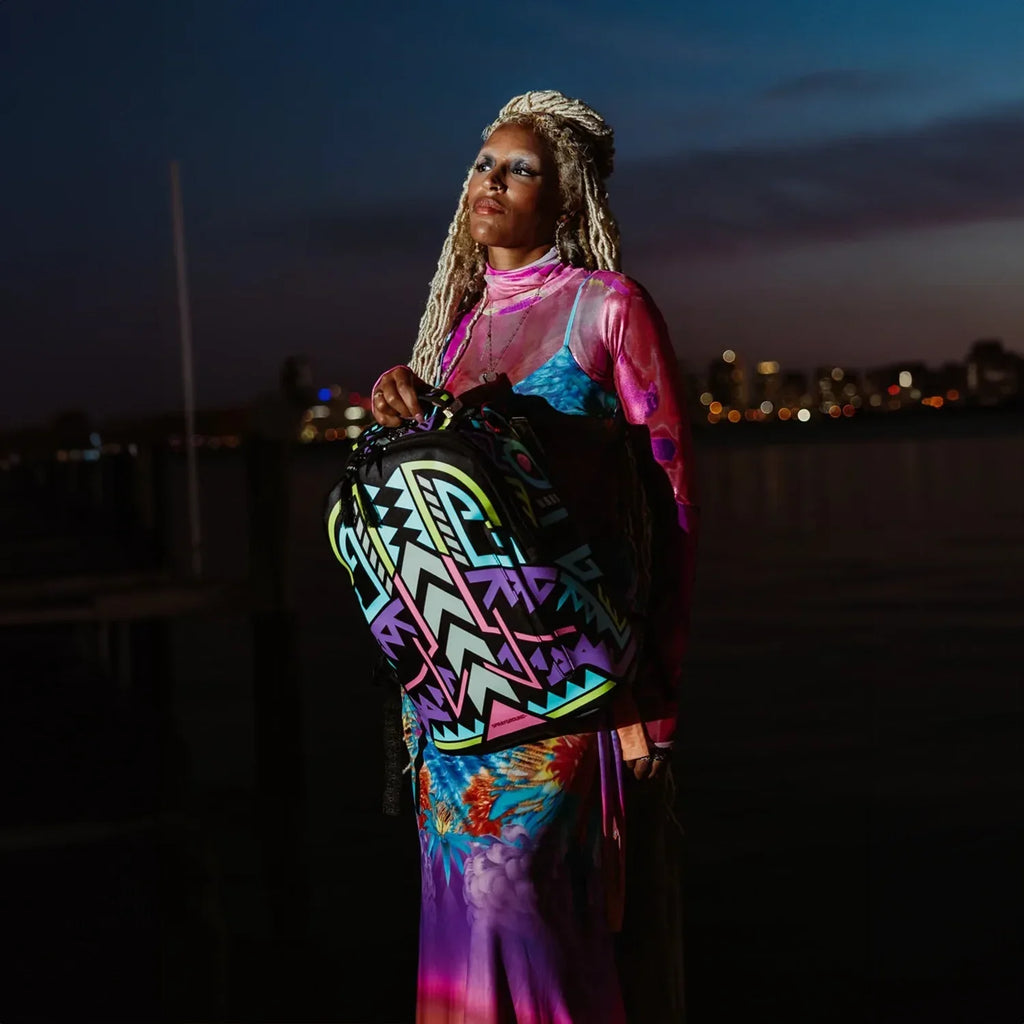 A.I Path To The Future III Backpack Sandflower Collab (Phosphorescent)