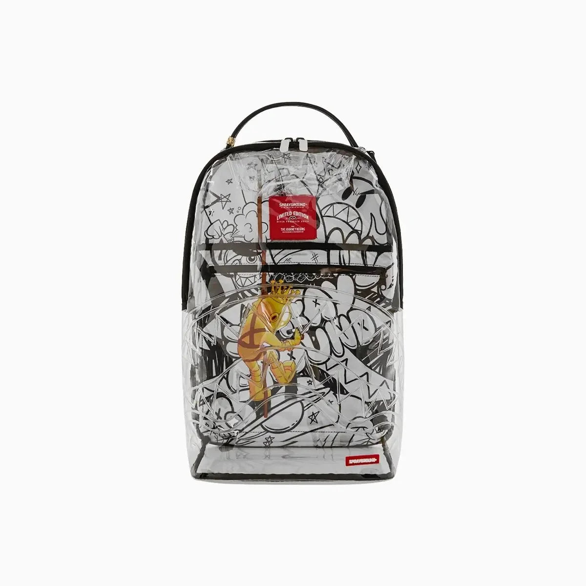 Clear Dlx Backpack Astromane Sky Writer