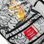 Clear Dlx Backpack Astromane Sky Writer