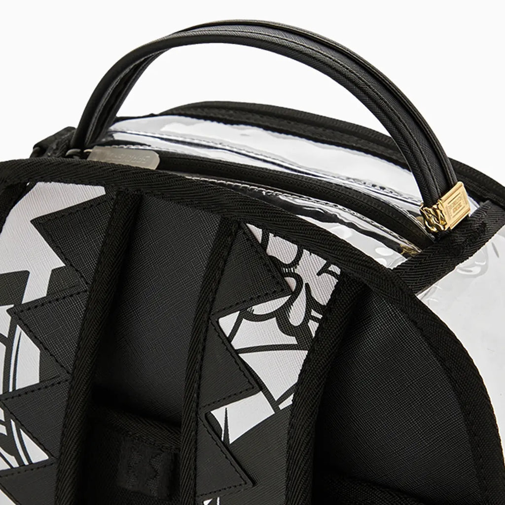 Clear Dlx Backpack Astromane Sky Writer