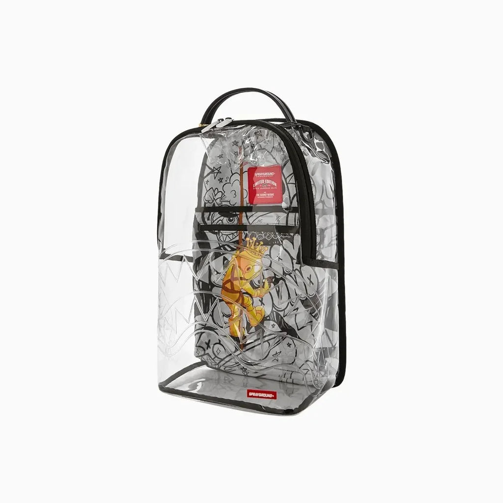 Clear Dlx Backpack Astromane Sky Writer