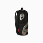 Black Quilted Irridescent DLXSV Backpack