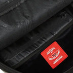 Black Quilted Irridescent DLXSV Backpack