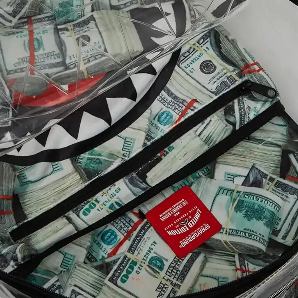 Clear Backpack - Money Chomp