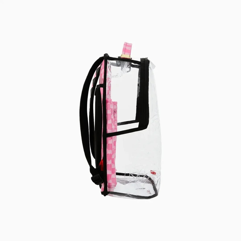 Mochila Clear Dlx retirada Rosa goteo