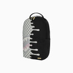 Cream Check Side Drip Backpack