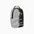 Cream Check Side Drip Backpack