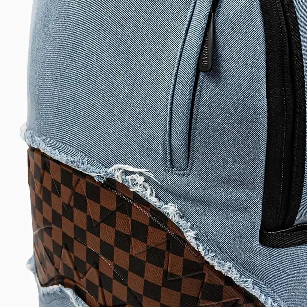 Mochila Shark Bite Dlxsv de mezclilla